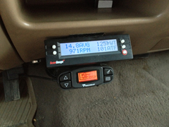 scan gauge installed