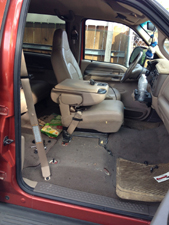 seats pulled