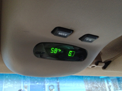 resurrected overhead display
