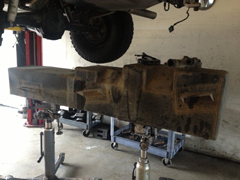 Pulled Titon Gas Tank