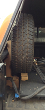 rev2 tire mount with tire