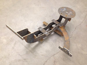 tire mount ready for fitting