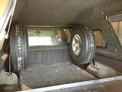 tire mounts installed