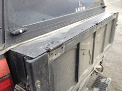 gate flap installed